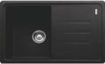 Franke Chiuvetă bucătărie fragranit 1 cuvă Franke BSG 611 48x78 cm cu picurător negru reversibilă (1.140.660.017) Chiuveta