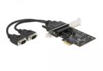 Delock PCI Express x1 Kártya - 2 x RS-422/485 soros csatlakozó 15 kV ESD védelemmel (90048)