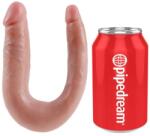 Pipedream - King Cock Dildo Realistic Double Trouble Small, Natural, 33.5 Cm Dildo