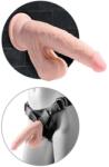 Pipedream - King Cock Dildo Clasic Cu Balans Testicule King Cock Triple Density, Natural, 15 Cm Dildo