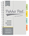 Pukka Pad Spirálfüzet, B5, PUKKA PAD Study book, szürke (9824-STU)