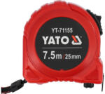 TOYA Bandă de măsurat YATO 7, 5 mx 25 mm (YT-71155)
