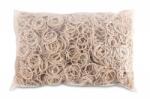 OFFICE products Benzi de cauciuc pentru articole de birou, 25 mm, 1 kg, albe