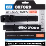 OXFORD Atlas B-Clip csomagrögzítő pántok 2 db fekete 26 mm x 2 m