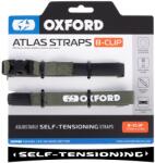 OXFORD Atlas B-Clip csomagrögzítő pántok 2 db zöld 17 mm x 2 m