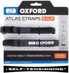 OXFORD Atlas B-Clip csomagrögzítő pántok 2 db szürke 17 mm x 2 m