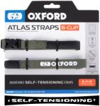 OXFORD Atlas B-Clip csomagrögzítő pántok 2 db zöld 17 mm x 1, 2 m