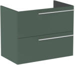 Roca Ella szekrény 78.5x44.6x63.5 cm mosdókagyló alá akasztható zöld A857770534