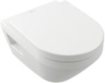 Villeroy & Boch Architectura Gyűrű nélküli mélyöblítésű fali WC, TwistFlush, kerek, hátsós, Fehér Alpin Antibac Cerami (5684C0T2)
