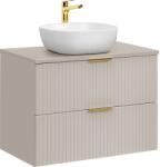 Comad Készlet szekrény Comad Adel Cashmere ADEL CASHMERE 82-80-2S, mosdótál Comad Smile UM-6252SMILE40DP, ADEL CASHMERE 89-80