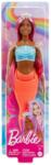 Mattel Papusa sirena cu accesorii, Barbie, Rosu, HRR04 Papusa Barbie