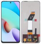 Xiaomi Redmi 10 2021/Redmi 10 Prime 2021/Redmi 10 2022, LCD kijelző érintőplexivel, fekete (GYÁRI)