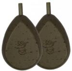 Korda Flat Pear Inline ólom 2db 4oz/112g (FPIB4)