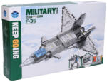 Wiky Építőkocka készlet F-35 Vadászbombázó repülőgép 377 db (038553)
