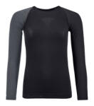 Ortovox 120 Comp Light Long Sleeve W Mărime: S / Culoare: negru (8558100017)