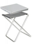 Bo-Camp Stool top - Foldable Culoare: gri (1404352)