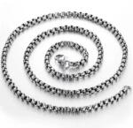 HARAHU TA-34561 nyaklánc - Ezüst/100cm/2mm KP34561