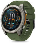 Tech-Protect Silicone Line szíj Garmin Fenix 5x / 5x Plus / 6x / 6x Pro / 7x / 8 51mm, military green