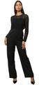 La Modeuse Overálok 72135_P169491 Fekete EU XXL