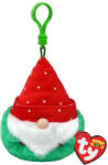 Ty Beanie Boos Topsy a karácsonyi manó clip 8, 5 cm (35162)
