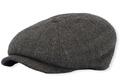 Barbour Baseball sapkák Cap Fyne Tweed Baker Boy - Olive Zöld EU M