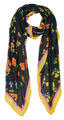 Desigual Sálak / Stólák / Kendők FOU MIXED FLOWERS RECTANGLE Sokszínű Egy méret