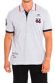 La Martina Rövid ujjú galléros pólók TMP602-PK097-01001 Szürke EU 3XL