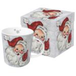 PPD Karácsonyi Porcelán Bögre - 400ml - Jolly St. Nick