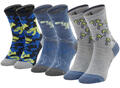 Skechers Sport zoknik 3PPK Boys Casual Glow In The Dark Socks Sokszínű 27 / 30