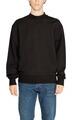 Calvin Klein Pulóverek INTERLOCK CREW J30J326134 Fekete EU M
