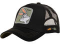 Capslab Baseball sapkák Bunny Looney Tunes Trucker Cap Fekete Egy méret