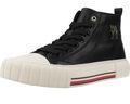 Tommy Hilfiger Csizmák HIGH TOP LACE-UP SNEAKER Fekete 34