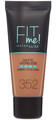Maybelline New York Alapozók Fit Me Matte Poreless Foundation - 352 Cacao Bézs Egy méret