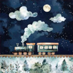 Takoy Prémium pamut NELA PANEL M éjszakai vonat