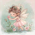 Takoy Prémium pamut NELA PANEL M rajzolt tündér Melánia