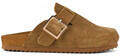 Colors of California Szandálok / Saruk Cow suede bio sabot with buckl Barna 40