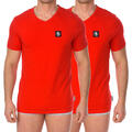 Bikkembergs Rövid ujjú pólók BKK1UTS08BI-RED Piros EU XXL