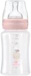 KikkaBoo Бебешко шише Kikkaboo - Hippo Dreams, РР, 240 ml, Pink (31302020129)