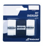 Babolat Overgrip Babolat My Overgrip x3 - Negru Alb (653045-164-6840)