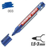 edding Marker Edding 360 pe tabla alba varf rotund albastru 1.5-3mm (7580019002)