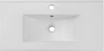 Comad Dance White lavoar 81x40 cm dreptunghiular de blat alb luciu CFP-8009DANCE80DP (CFP8009DANCE80DP)