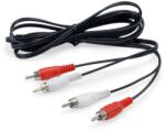 Equip 147094 audio kábel 2, 5 M 2 x RCA Fekete (147094) (147094)