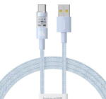 Baseus Gem, Fast Charging Data Cable pt. smartphone, USB la USB Type-C 100W, 1m, albastru (P10373002311-00)