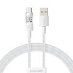 Baseus Gem, Fast Charging Data Cable pt. smartphone, USB la USB Type-C 100W, 2m, alb (P10373002211-01) - vexio