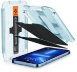 Spigen Glass tR EZ Fit 2 Pack Privacy Sensor Open iPhone 14 Plus/13 Pro Max üvegfólia (AGL03378)