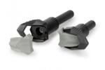 Puig Frame sliders PUIG R19 22011N black with grey rubber részére KAWASAKI Z 500 / SE 2024-2026