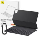 Baseus 053347 Baseus Brilliance Apple iPad Air (2020/2022) / iPad Pro 11 (2020/2021/2022/2024) tok billentyűzettel, fekete (053347)