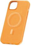 Baseus P60157305713-00 Baseus Fauxther Apple iPhone 15 ütésálló tok, MagSafe, narancssárga (P60157305713-00)