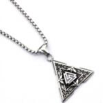 HARAHU Ethnic Triangle nyakék - Ezüst KP34590