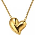 HARAHU VO-34588 Heart nyakék - Arany KP34588